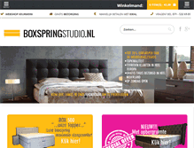 Tablet Screenshot of boxspringstudio.nl